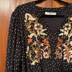 Floral Embroidered Dress